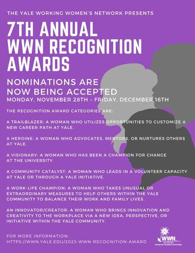 7th Annual WWN Recognition Award Nominations Flyer