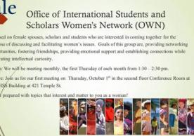 Learn about OISS Women's Network (OWN)